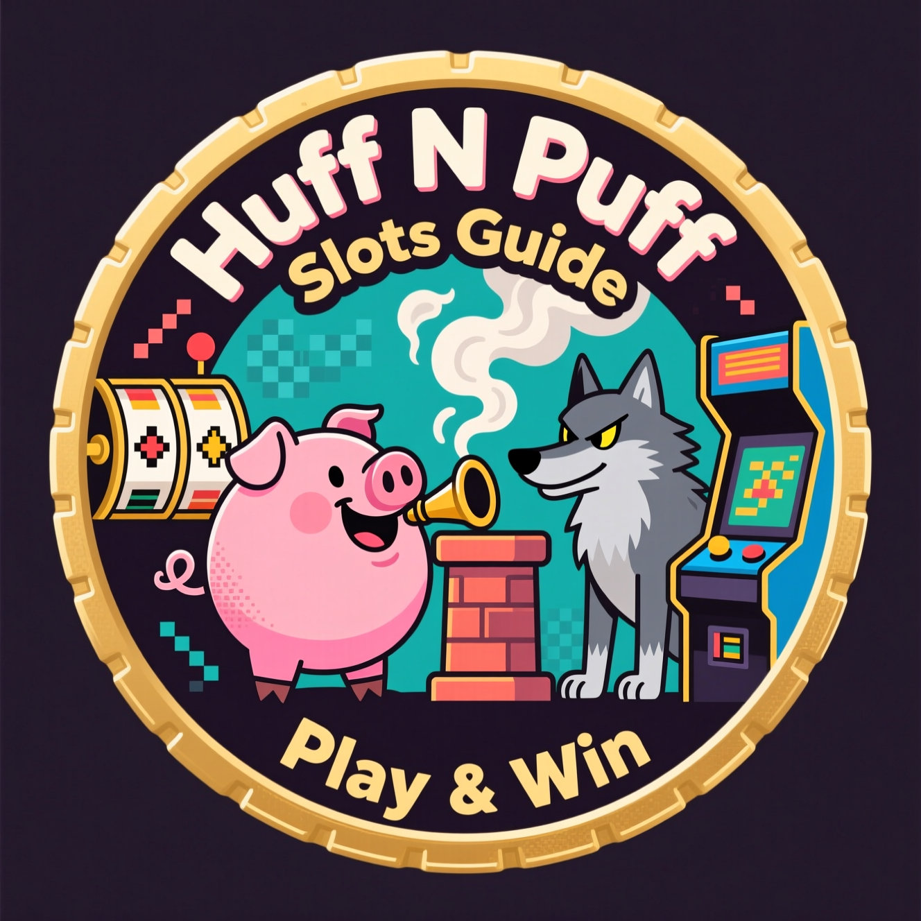 Huff N More Puff Slot logo